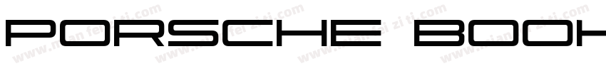 Porsche Book字体转换